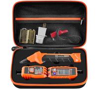 Mallette de rangement pour détecteur de disjoncteur Klein, kit de réparation de sortie et testeur GFCI - Boîte uniquement