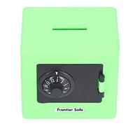 Mallette De Rangement pour Enfants, Tirelire électronique Mini Guichet Automatique avec Simulation De Verrouillage à Code Coffre-Fort pour Pièces De Monnaie pour Enfants(Vert)