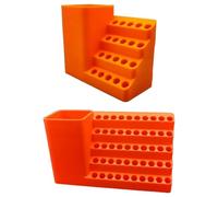 Mallette de rangement pour hexagonaux - Organiseur modulaire empilable, porte-outils portable, solution de tri modulaire, rangement compact soigné, hexagonal robuste | Organisateur d'