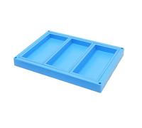 Mallette de rangement pour outils en ABS robuste avec plusieurs ouvertures de tailles pour l'organisation des accessoires d'équipement et de forets