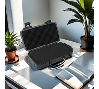 Mallette de rangement pour outils, étanche et anti-explosion avec insert en mousse et valve de pression (WL604#)