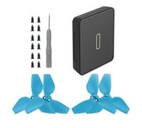 Mallette de rangement pour petits drones, hélice, protection sécurisée, sac de transport, organisateur d'accessoires