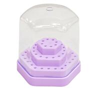 Mallette de rangement pour technicien pour 48 forets, Construction ABS robuste, conception à fente sécurisée, de foret pour Salon