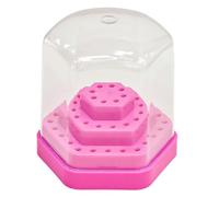 Mallette de rangement pour technicien pour 48 forets Construction ABS robuste conception à fente sécurisée étui de voyage