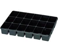 Mallette de rangement séparations fixes 815355 (L x l x H) 335 x 235 x 50 mm Nombre de compartiments