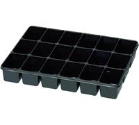 Mallette de rangement séparations fixes 815355 (L x l x H) 335 x 235 x 50 mm Nombre de compartiments: 18 1 pc(s)