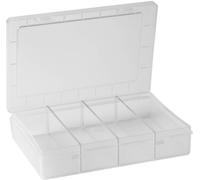 Mallette de rangement séparations fixes Hünersdorff 606020 (L x l x H) 180 x 140 x 40 mm Nombre de compartiments: 1 1 pc(s)