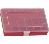 Mallette de rangement séparations fixes Hünersdorff 608100 (L x l x H) 250 x 180 x 45 mm Nombre de compartiments: 8 1 pc(s)