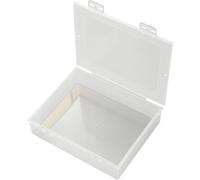 Mallette de rangement séparations fixes TRU COMPONENTS E-112 1566891 (L x l x H) 191 x 157 x 47 mm Nombre de compartiments: 1