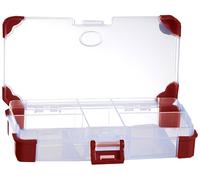 Mallette de rangement séparations fixes VISO JAP14070RE (L x l x H) 140 x 70 x 30 mm Nombre de compartiments: 5 1 pc(s)