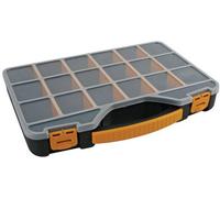 Mallette de rangement Velleman OMR13 (L x l x H) 326 x 257 x 48 mm Nombre de compartiments: 18 1 pc(s)