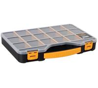 Velleman Organiseur 18 – 18 compartiments modulables, 420x305x61 mm