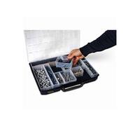 Raaco Mallette de rangement CarryLite 80 5x10-25 - 25 compartiments - 413 x 79 x 330 mm