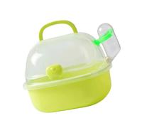 Mallette de transport en plastique pour hamster - Cage adaptée aux animaux de compagnie - Pour les propriétaires - Confort de voyage