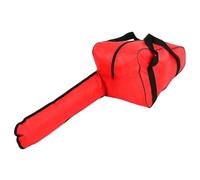 Mallette de transport for scie électrique | Sac à outils imperméable de tronçonneuse de tissu d'Oxford approprié au stockage des bûcherons(Red)