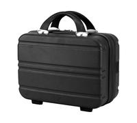 Mallette de transport pour bagages - Étui de voyage de maquillage de 35,5 cm avec grande capacité et poignée - Organiseur tendance pour le camping et les voyages d'affaires - Pour sous-vêtements,