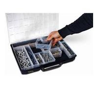 raaco CarryLite 80 5x10-25 Coffret de rangement (l x H x P) 413 x 79 x 330 mm Nombre de compartiments: 25 Contenu 1 pc(s)