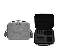 Mallette de Transport Rigide pour DJI Mini 5 Pro Sac à bandoulière de Protection pour Le Voyage Valise résistante aux Chocs et aux Rayures Sac de Rangement Sac à Main Accessoires (Nylon Gris)