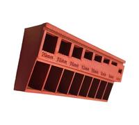 Mallette De Tri Vis Expert Pour Fixations Avec Structure Séparation À Plusieurs Couches Plan Fin Plateau Planification À Clips Transportable