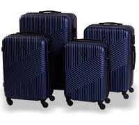 Mallette de voyage BERTOO Milano - bleu 4in1 set