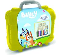 Mallette de voyage Bluey pour tampons et coloriages