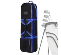 Mallette de voyage pour clubs de golf - Housse de rangement à roulettes pour clubs | Organisateur pliable imperméable pour voyages, plage, avion