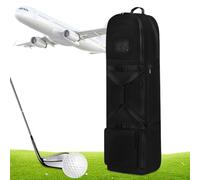 Mallette de voyage pour golf - Housse de rangement à roulettes pour clubs - Organisateur pliable imperméable pour voyages plage avion