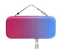 Mallette de Voyage pour Switch2, Étui de Transport EVA à Coque Dure Anti-poussière et Anti-Chocs pour Switch2 Console de Jeu Accessoires (Bleu Rouge)