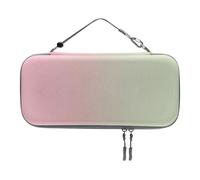 Mallette de Voyage pour Switch2, Étui de Transport EVA à Coque Dure Anti-poussière et Anti-Chocs pour Switch2 Console de Jeu Accessoires (Rose Vert)