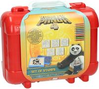 Mallette de voyage pour tampons et coloriages Panda