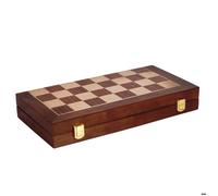 Mallette d'échecs en bois - LOISIRS NOUVEAUX - 42 cm - Jeu de réflexion - 2 joueurs minimum - À partir de 8 ans