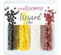ScrapCooking Décors sucrés Mix Wizard (sorcier) - 4 tubes 61 g