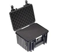 B&W International Mallette d'extérieur Type 2000 Mousse Noir 6,6 l