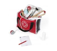 Mallette Docteur avec 10 Accessoires en Bois - Jouet d Imitation medecin - Set Jouet Enfant avec Carte - Nouveaute