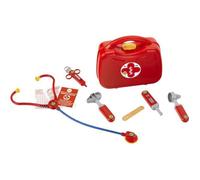 Mallette Docteur avec Accessoires I Stéthoscope,seringue,thermomètre et Beaucoup Plus Encore .21,5cmx9cmx20cm I Jouet pour Enfants