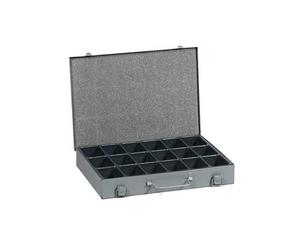 Mallette en acier 18 casiers pour vis clou chevilles Allit