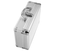 Mallette en Aluminium Argentée Inserts Mousse pour Caméras et Instruments