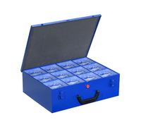 Mallette en métal Solide 12 Casiers M 44XH-12L Allit