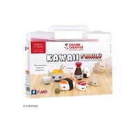 Graine créative – Mallette figurine Fimo Kawaii family Saveurs d'Asie – 21 pcs Multicolore