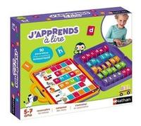 Mallette j'apprends a lire 5-7 ans - 90 jetons lettres systeme autocorrectif - jeu educatif lecture mots - atelier activites ecole