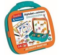 Mallette Lettres & Animau magnétiques Clementoni Des 3 ans Intérieur