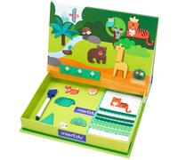 Mallette magnétique éducative 53 aimants ? Jeu créatif et pratique pour enfants multicolor TU