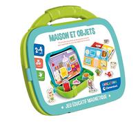 Clementoni – Mallette magnétique Mots et objets – Apprentissage – Dès 2 ans
