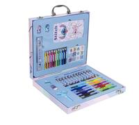 Mallette Métallique De Coloriage Stitch Disney 43 Pièces