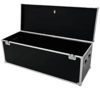 Mallette Omnitronic Universal-Case Profi avec poignée de transport noir, argent aluminium, bois, acier