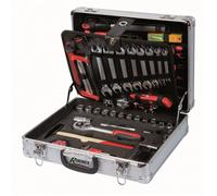 Ribimex Mallette d'outillage PRKOUT149VA Aluminium 149 pièces Double compartiment