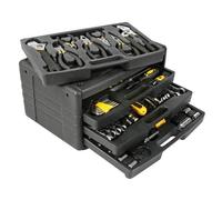 Toolland 99 pcs. kit d'outils noir HST009999
