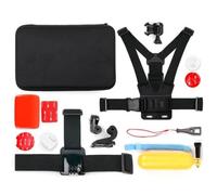 Mallette + pack de 12 accessoires complet pour PNJ AEE MagiCam S51, S71, S70+ - S70 et S77 Gamme S - caméras de sport