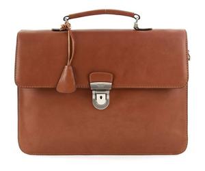 Mallette - PICARD - Toscana Office Bag - Cuir de vache - Marron - 37x27x10.5 cm