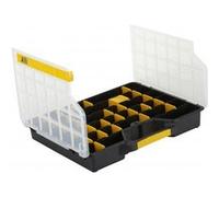 Allit Boîte de rangement, 1 pièce, noir, jaune, transparent, 457430